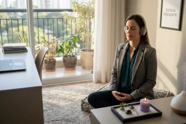 Como Iniciar Sua Prática de Meditação no Ambiente de Trabalho Remoto