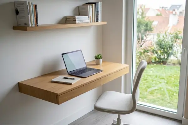 Decoração Minimalista Como criar um home office minimalista em um espaço pequeno