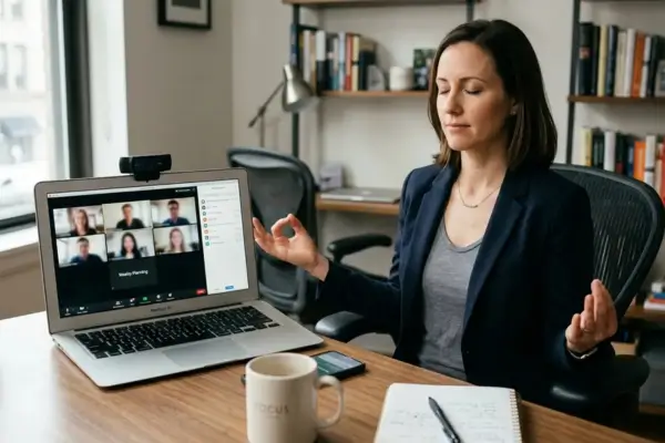 Meditações Rápidas Encontre a Calma em Qualquer Reunião Virtual